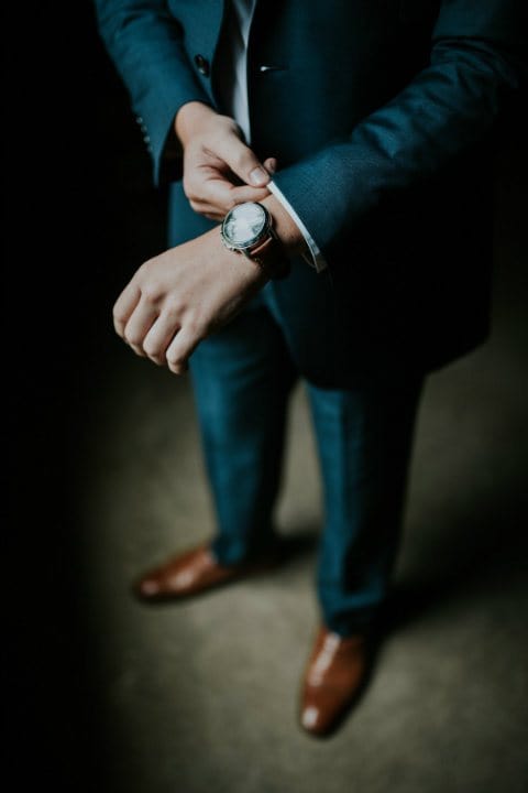 man with watch