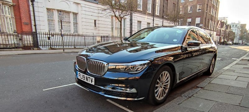 BMW 7 at Marylebone
