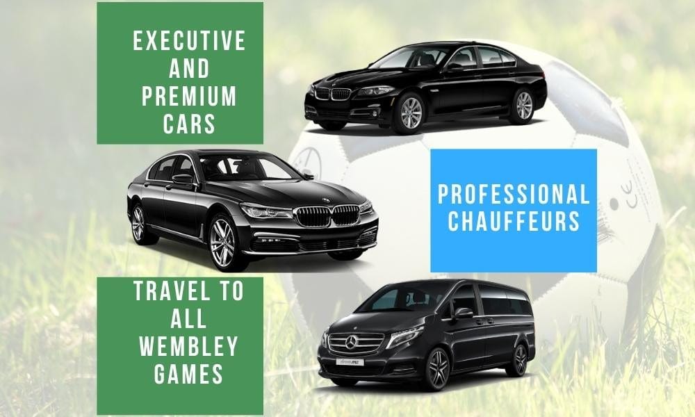london vip transfers collage image with vehicles