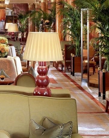 Dorchester hotel inside hall